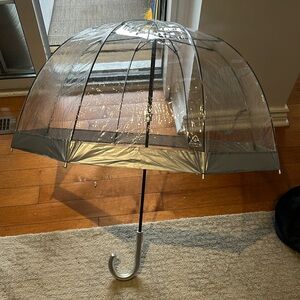 Signature Clear Bubble Umbrella, Nordic Tiles, One Size